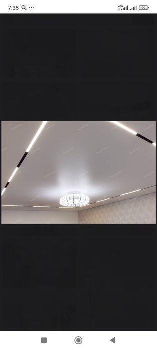 Натяжные потолки