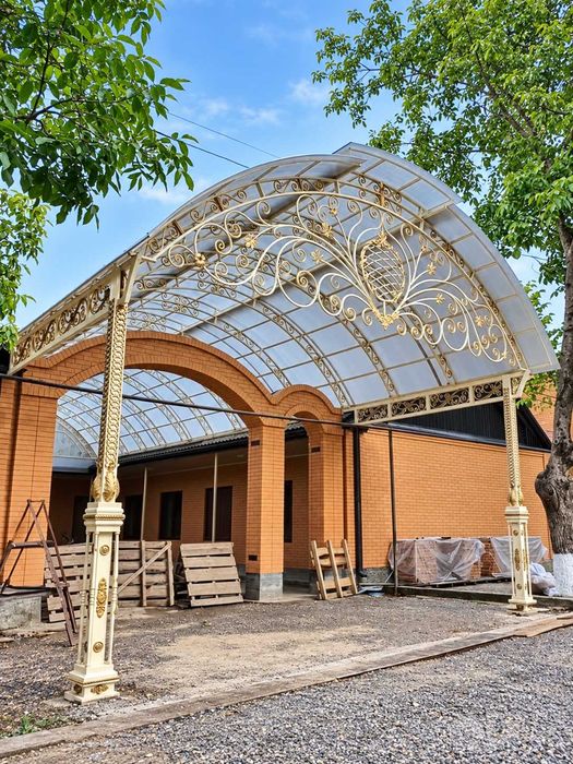 Решётки, ворота, навесы, ковка | Panjara, darvoza, naves