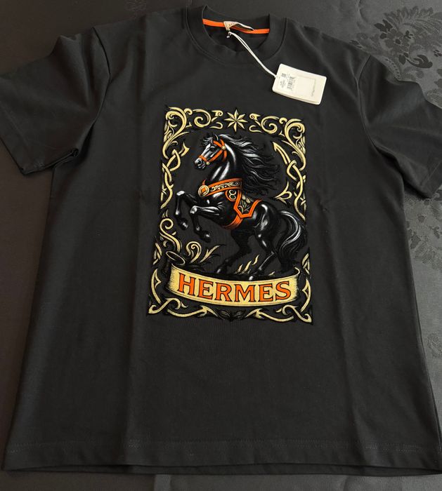 Hermes-Оригинална чисто нова мъжка тениска М