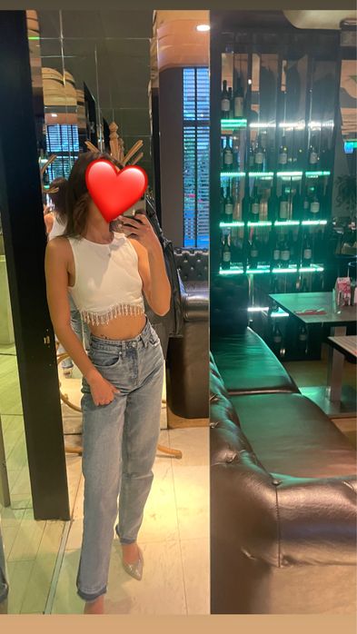 Дънки зара ХС размер