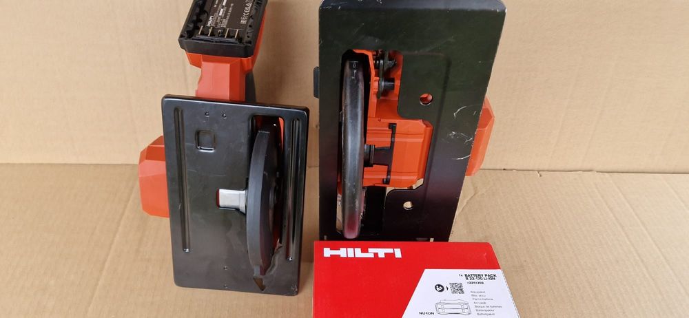 Hilti circular pe acumulatori