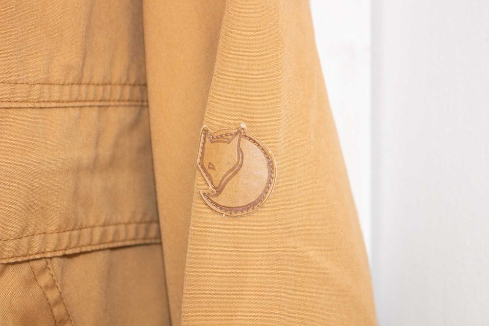 Fjallraven оригинално мъжко яке кафяво туристическо ловно XS-S