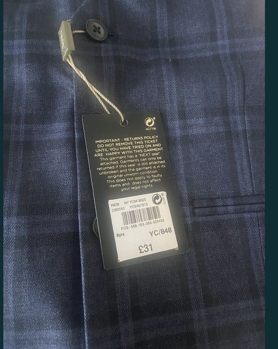 Next сако, елек , вратовръзка, риза