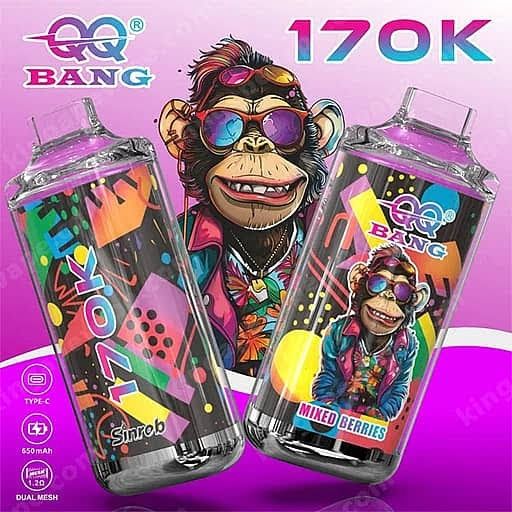 Vape 170.000 Puffs QqBang Editie Limitata Reincarcabil