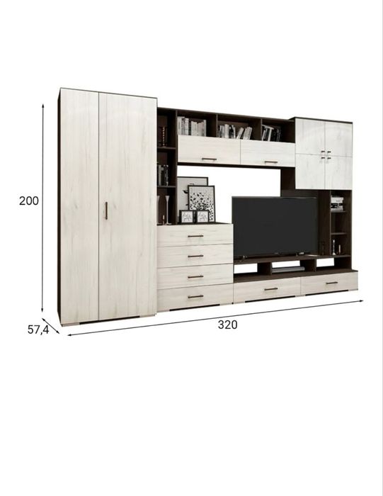 Стенка Euromebel «Коста NEW»