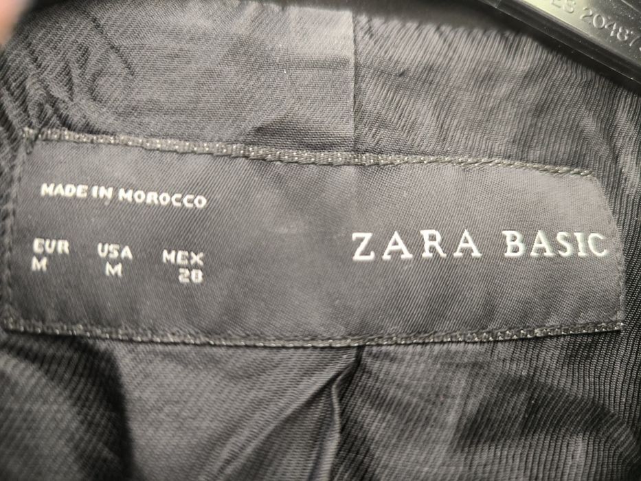 Sacou lung Zara Basic