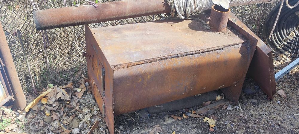 Печь для бани с баком