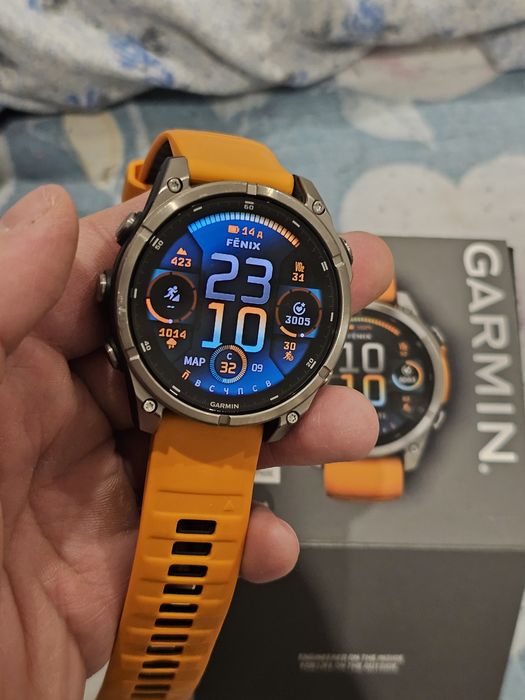 Garmin fenix 8 amoled 47mm sapphire