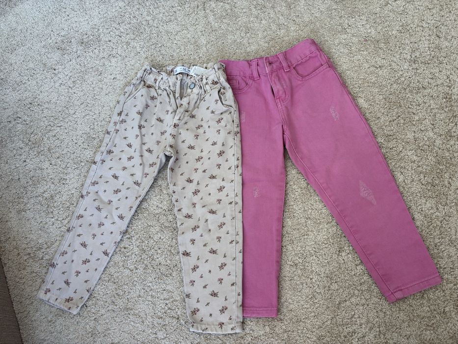 Blugi pantaloni Zara Hm 98 104 110 - 2 3 4 ani