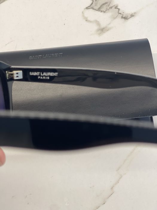 Слънчеви очила Saint Laurent черни