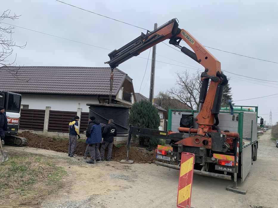 Închiriez Camion cu macara