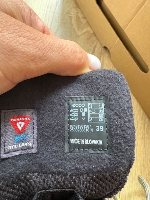 Bocanci de iarna impermeabili Ecco