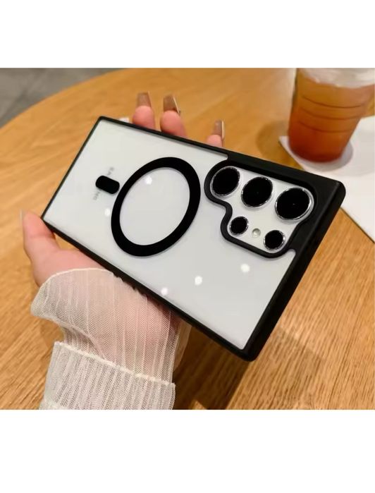 Samsung S22 S23 S25 PLUS S24 ULTRA - Husa Hybrid Magsafe Spate Clar