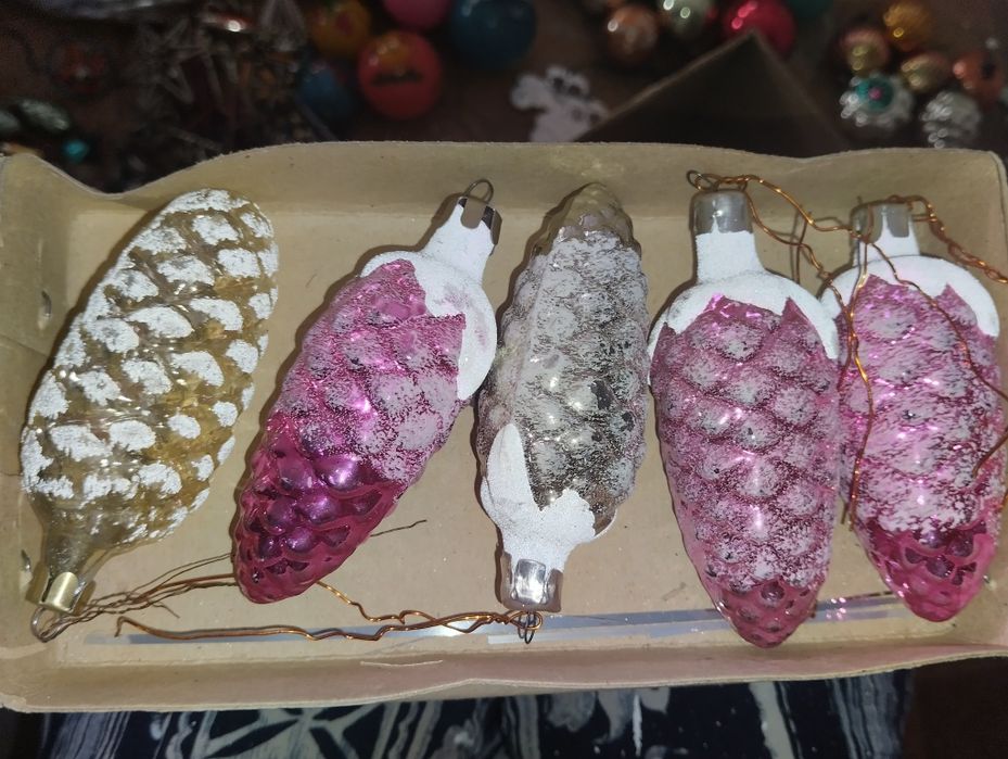 Ёлочные игрушки СССР