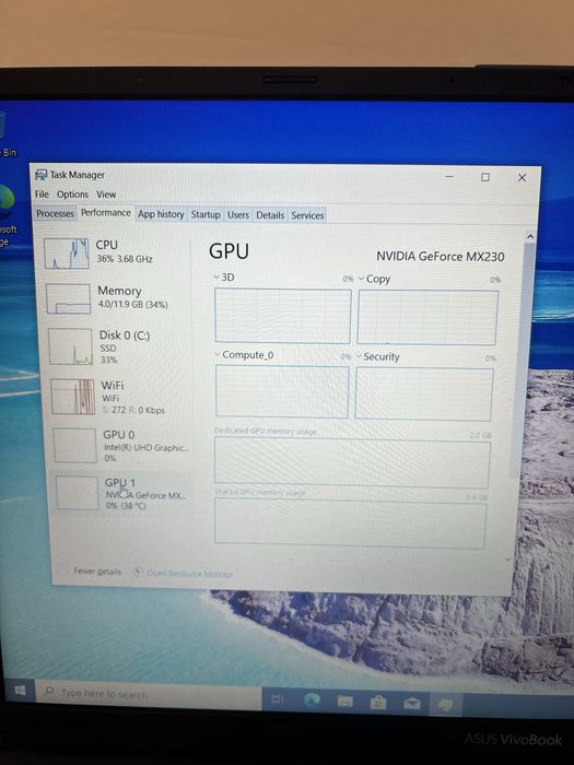 Laptop ASUS VivoBook 15 (X512F) /i5 Gen 8 /12GB RAM /Citiți descrierea