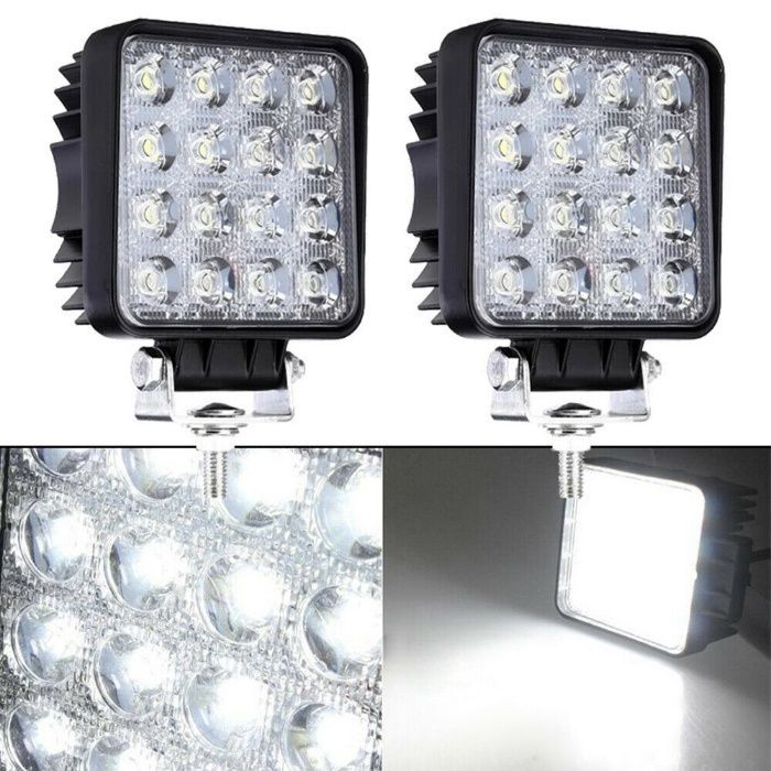 Proiectoare led 48w/off-road/lumina de lucru utilaje /