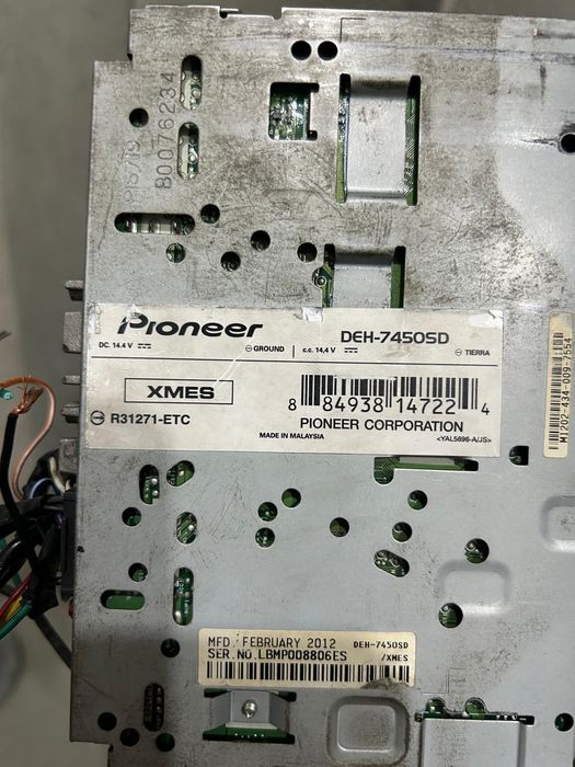 Пионер оригинал автомагнитола