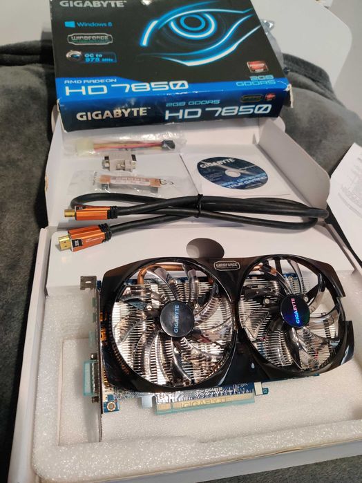 Gigabyte Radeon HD7850 2gb 256bit, za gta 5, witcher 3 to easy