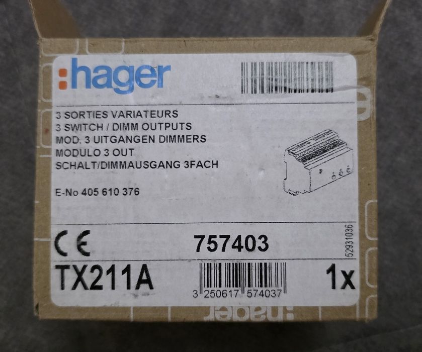Модули для умного дома hager knx