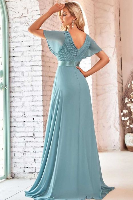 НОВА Страхотна дълга елегантна рокля