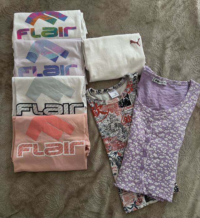 Тениски Flair / Puma / Bershka /  NY