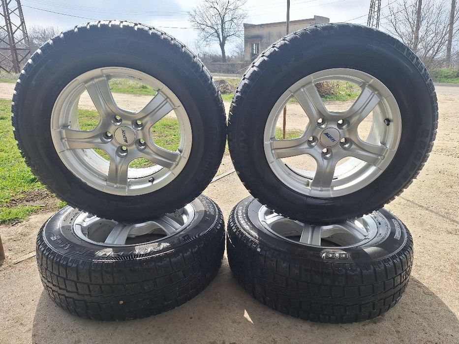 Гуми с джанти 5х115  16цола за chevrolet/opel