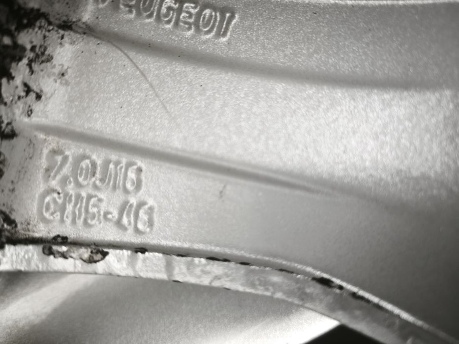 16" оригинални алуминиеви джанти за Peugeot/Citroen.