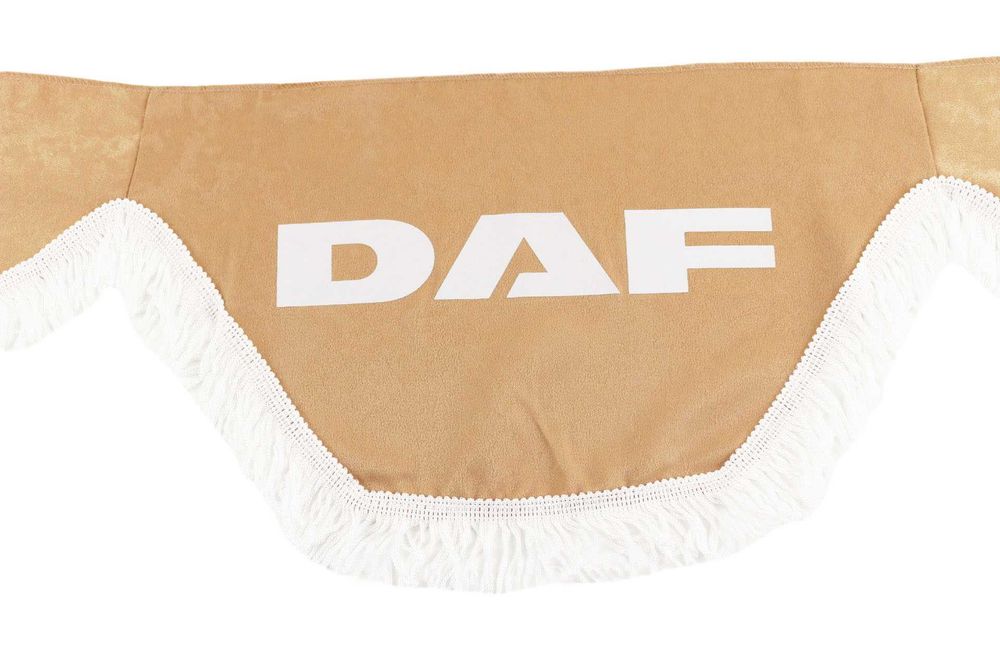 Челно Перде с Бели Ресни Предно Стъкло на Камион DAF MAN SCANIA VOLVO