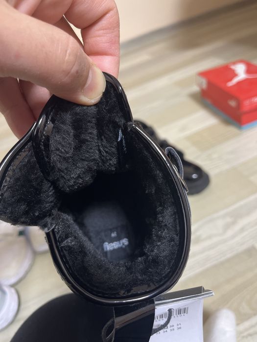 Детски черни боти