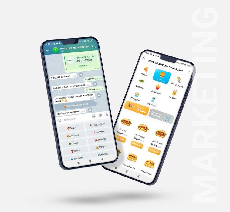 Kafega dostavka bot | Integratsiya google sheet | Lyuboy telegram bot