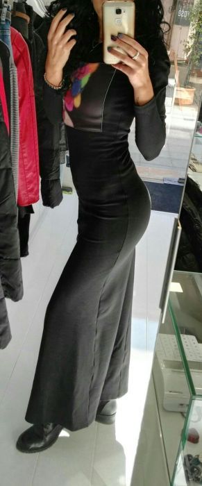 Дизайнерска рокля по тялото