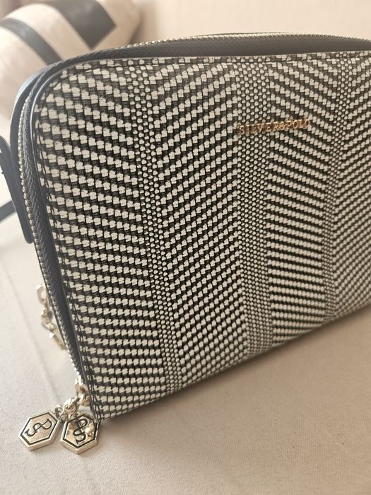 Малка чанта Silver Polo и портмоне Guess