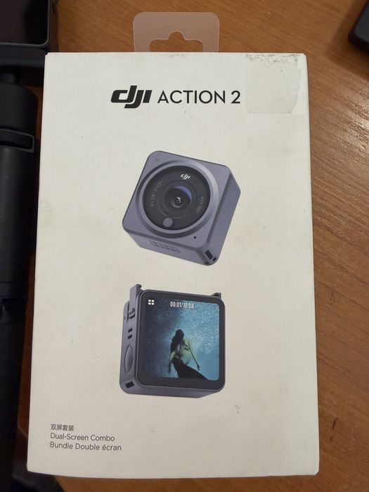 Action camera DJI ACTION 2 DUAL SCREEN 12.0 MPx, WI-FI