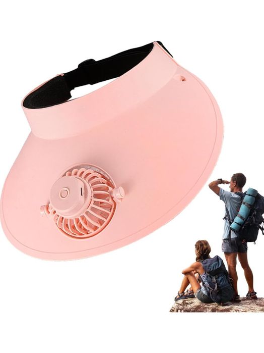 Mini Ventilyatorli Quyoshdan Himoya Kepka – USB zaryadli, sovutuvchi y