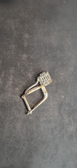 Серьга с брилиантами