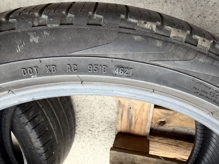4бр. ЗИМНИ Гуми С Борд 265/40R/21 -PIRELLI- DOT:0122- 5.0мм.+3.8мм. *80€ За Комплект*
