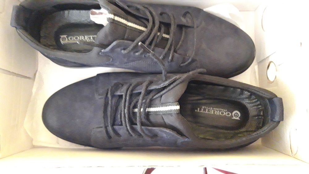 Pantofi Goretti -  piele nabuco