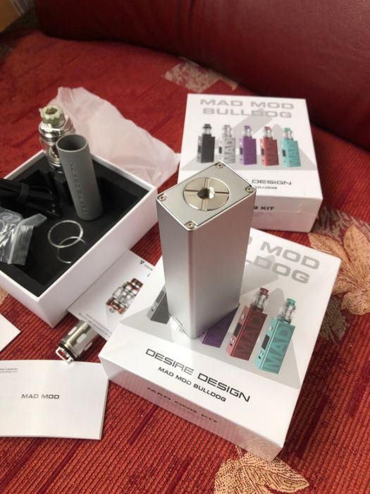 Kit Desire Mad Mod 108W (21700) with Bulldog Mesh Tank SIGILAT