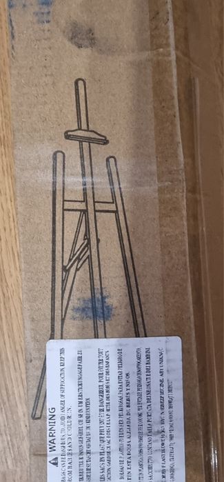 Дървена стойка за рисуване