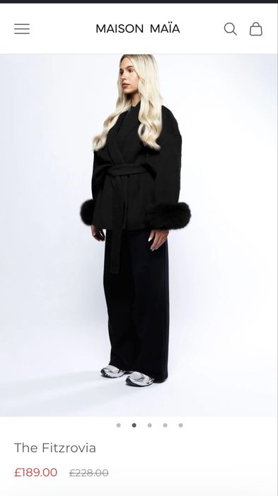 Дамско палто ново Maison Maia