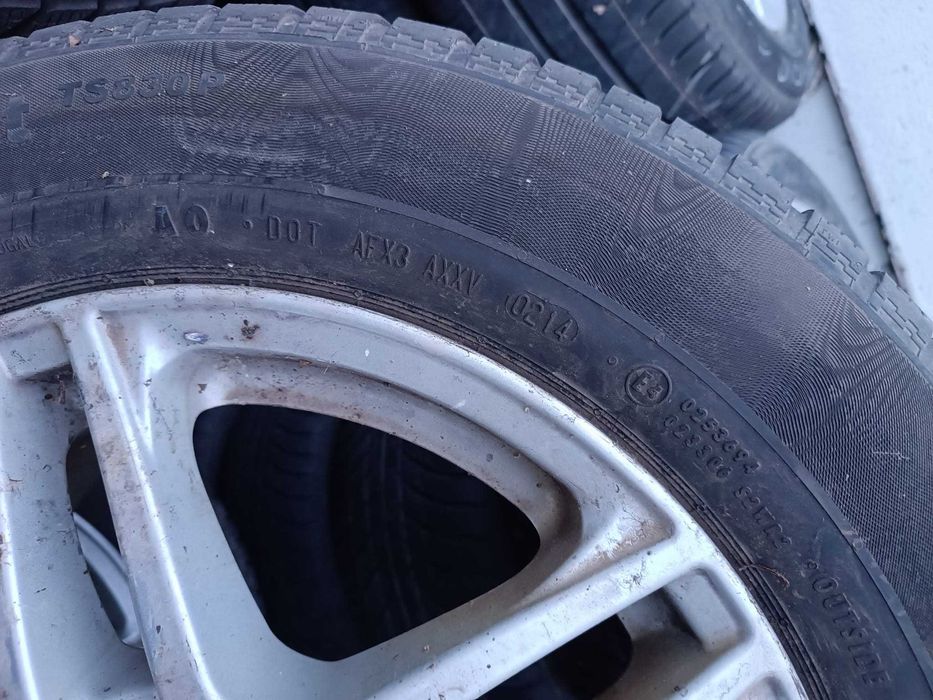 Jante Roti Dezent cauciucuri Iarna 225 60 16 5x112 vw mercedes audi