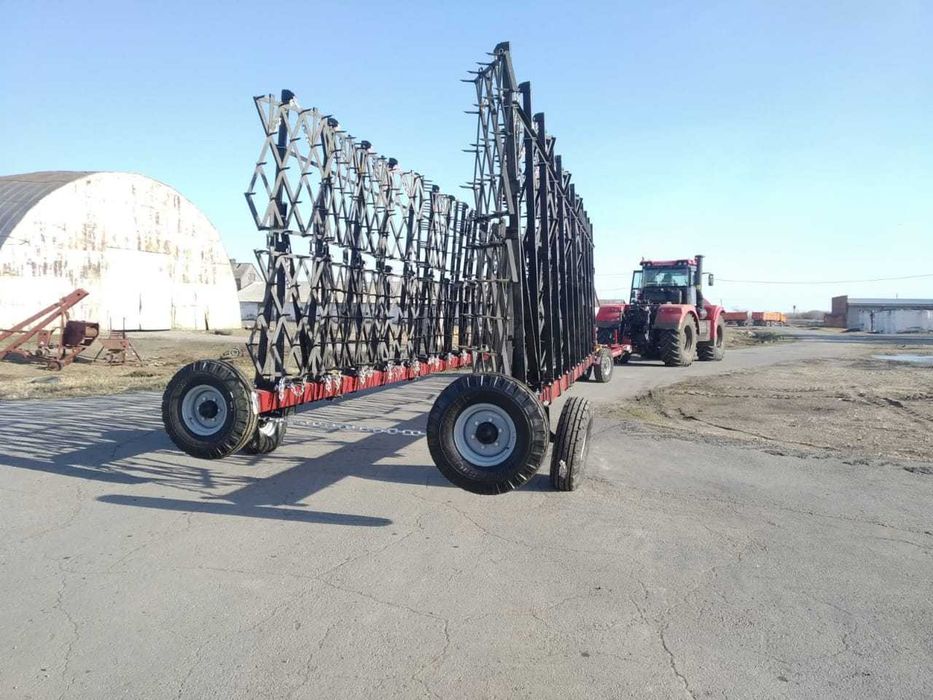 Зубовые бороны от 10 до 26 метров