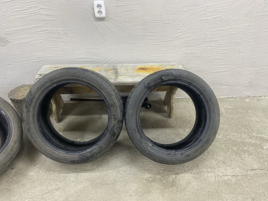 БЕСПЛАТНО 245/45/18 triangle летняя резина