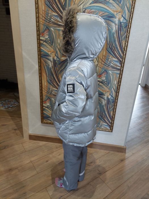 Зима куртка+ штаны 122рост