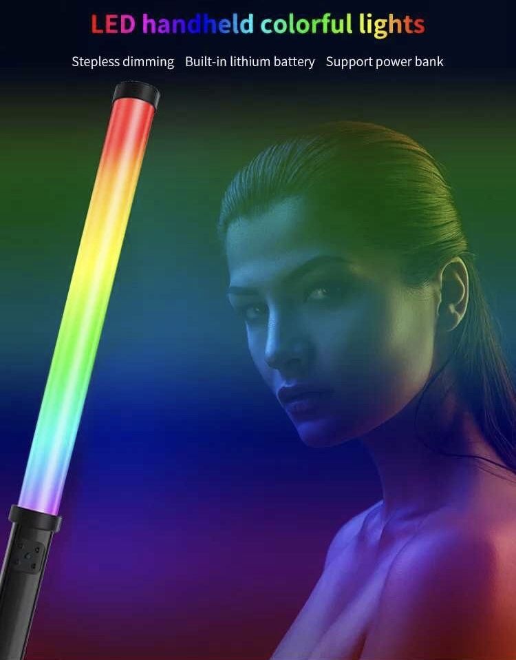 Светодиодный RGB осветитель для фото и видео RGB Light Stick ...