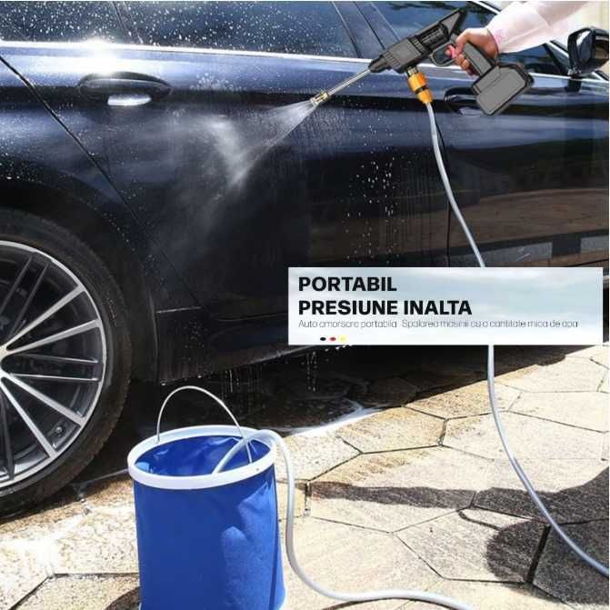 Aparat de spalat cu presiune,fara fir,2 acumulatori, acc  incluse 300w