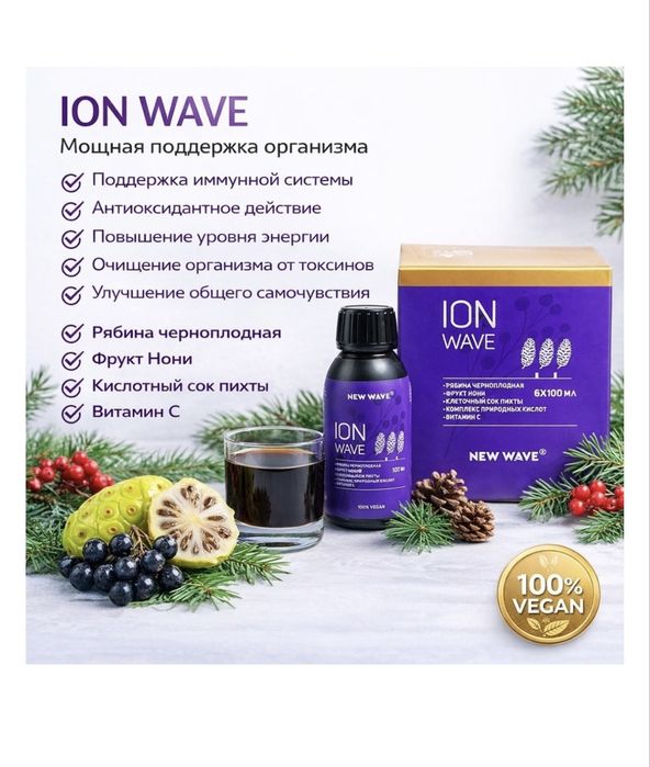 New wave Ion wave детокс комплекс