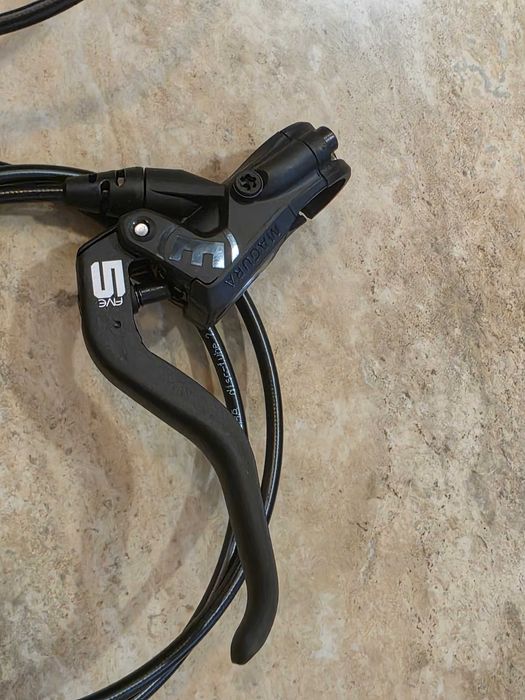set frane disc bicicleta Magura MT5 - 4 piston fata si spate