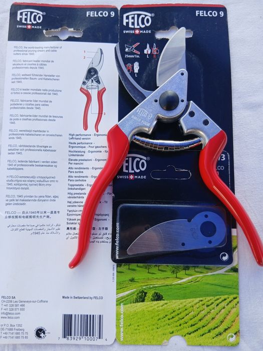 Foarfeca profesionala pentru gradina Felco 9 / lama schimb