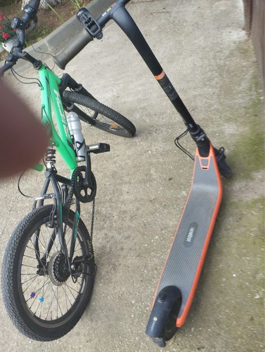 Vand bicicleta Rich Alpin si  trotineta electrica pt copii